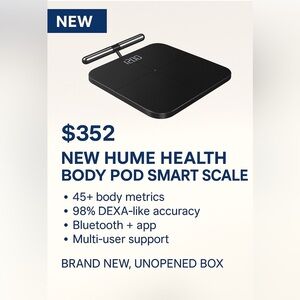 COPY - Body Pod Smart Scale - Black